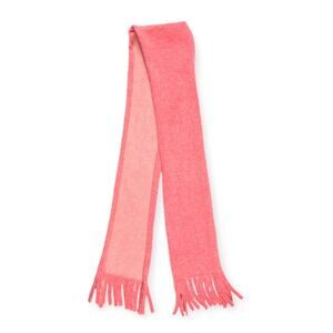 Runway Marc Jacobs Runway 2019 Pink Fringe End Scarf 64"x10"
